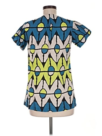 Vertigo Paris Short Sleeve Blouse (view 2)