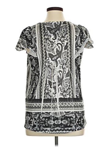 Apt. 9 Short Sleeve Blouse (view 2)
