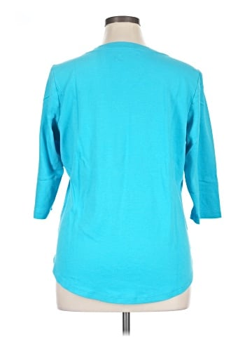 Isaac Mizrahi LIVE! 3/4 Sleeve T-Shirt (view 2)