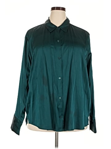 Abercrombie & Fitch Long Sleeve Blouse (view 1)