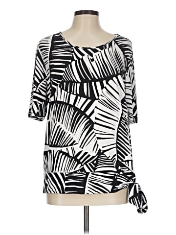 Chico's 3/4 Sleeve T-Shirt (view 1)