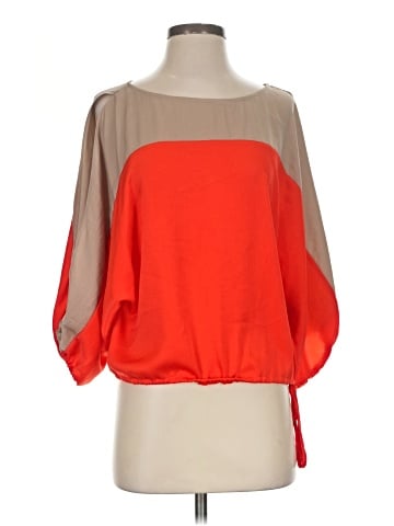 BCBGMAXAZRIA 3/4 Sleeve Blouse (view 1)