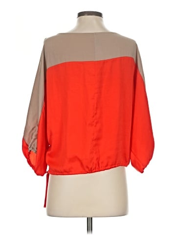 BCBGMAXAZRIA 3/4 Sleeve Blouse (view 2)