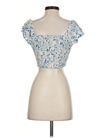 American Eagle Outfitters Short Sleeve Blouse (view 2)