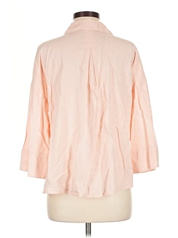 H&M 3/4 Sleeve Button-Down Shirt (view 2)