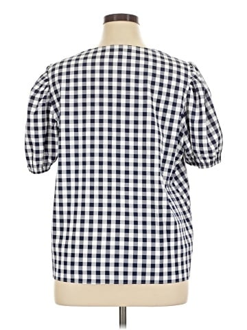 Rose + Olive Short Sleeve Blouse (view 2)