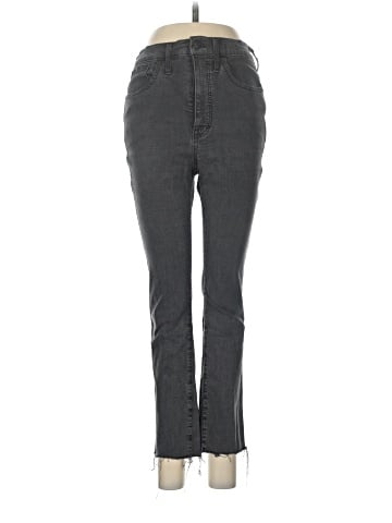 Madewell Stovepipe Jeans in Banberry Wash: Raw-Hem Edition (view 1)