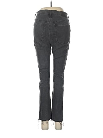 Madewell Stovepipe Jeans in Banberry Wash: Raw-Hem Edition (view 2)