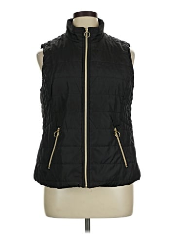 Black Rivet Vest (view 1)