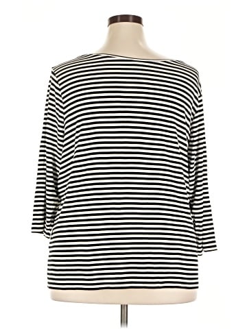 Lane Bryant 3/4 Sleeve Top (view 2)