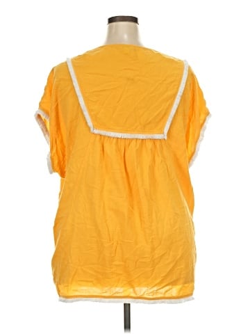J.Crew Factory Store Short Sleeve Blouse (view 2)