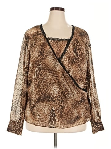 Emma James Long Sleeve Blouse (view 1)