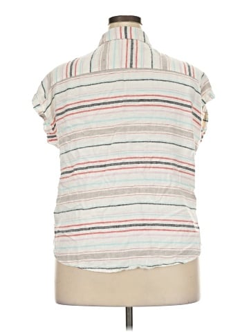 Weatherproof Short Sleeve Button-Down Shirt (view 2)