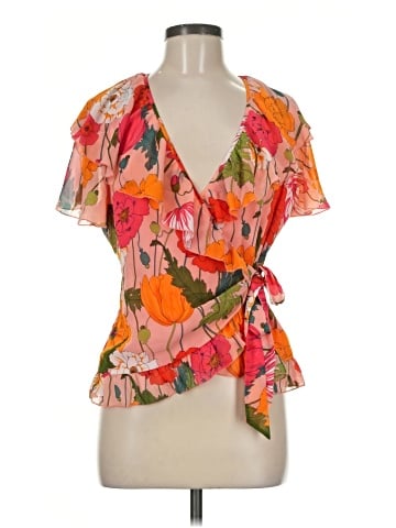 Trina Turk Short Sleeve Blouse (view 1)