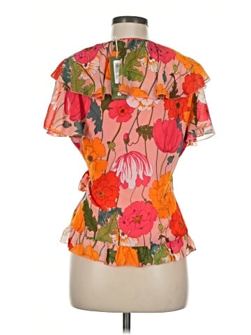 Trina Turk Short Sleeve Blouse (view 2)