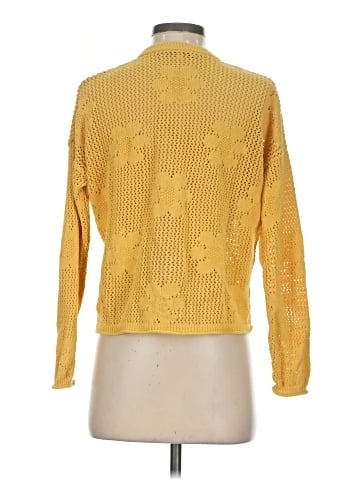 Madewell Floral Open-Stitch Cardigan Sweater (view 2)