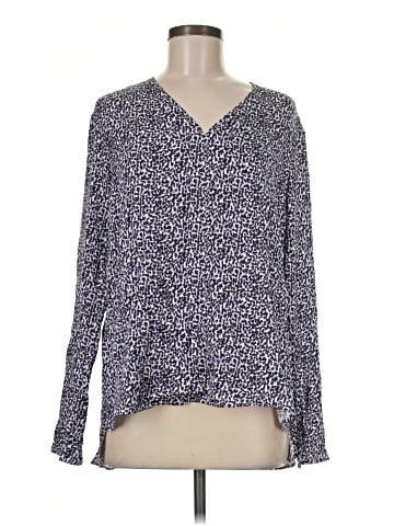 BOSS by HUGO BOSS Long Sleeve Silk Top (view 1)