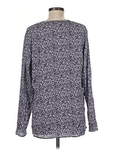 BOSS by HUGO BOSS Long Sleeve Silk Top (view 2)