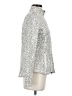 J. McLaughlin Metallic Silver Jacket Size S - photo 4