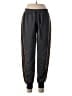Splendid Animal Print Black Track Pants Size M - photo 1