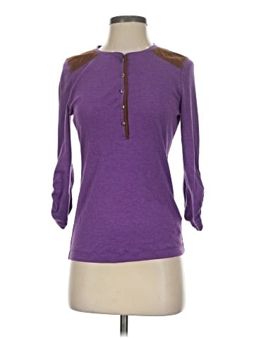 Lauren Jeans Co. 3/4 Sleeve T-Shirt (view 1)
