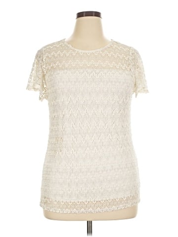 DressBarn Short Sleeve Top (view 1)