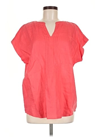 Adrienne Vittadini Short Sleeve Blouse (view 1)