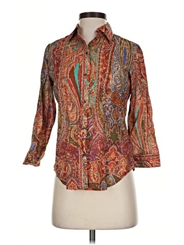 Lauren by Ralph Lauren 3/4 Sleeve Blouse (view 1)