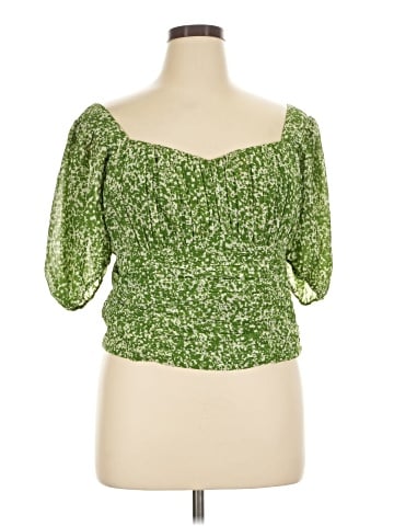 Abercrombie & Fitch 3/4 Sleeve Blouse (view 1)