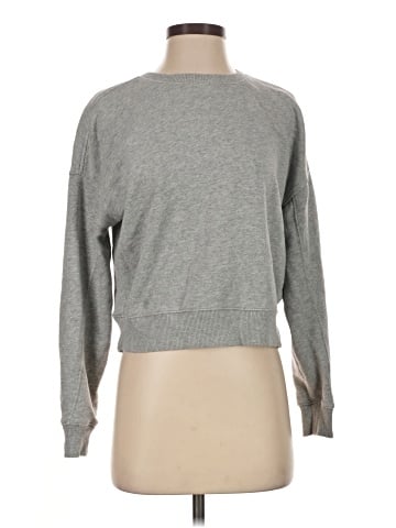 Madewell Heathered Raglan Sweatshirt (view 1)