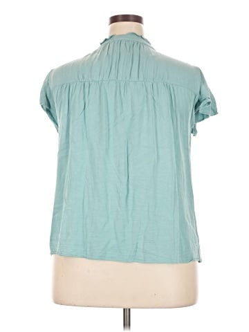 Rose + Olive Short Sleeve Blouse (view 2)