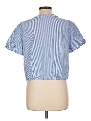 J.Crew Factory Store Short Sleeve Blouse (view 2)
