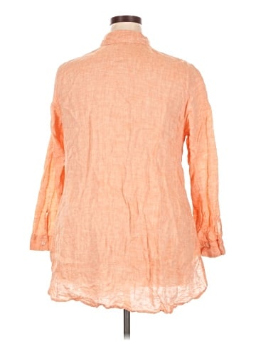 J.Jill 3/4 Sleeve Button-Down Shirt (view 2)