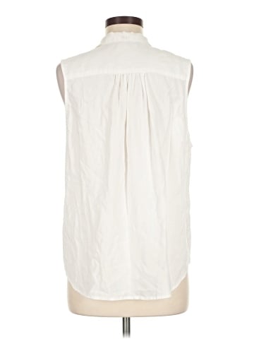 Velvet Heart Sleeveless Button-Down Shirt (view 2)