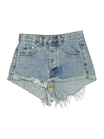 Superdown Denim Shorts (view 1)