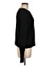 J.Crew Solid Black Pullover Sweater Size M - photo 4