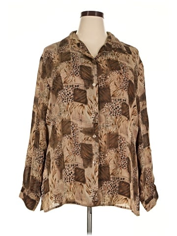 Stunt Long Sleeve Blouse (view 1)