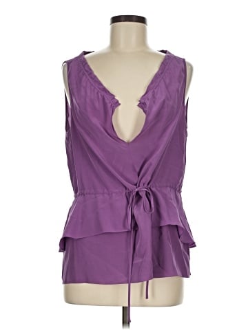 Rebecca Taylor Sleeveless Silk Top (view 1)