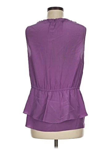 Rebecca Taylor Sleeveless Silk Top (view 2)