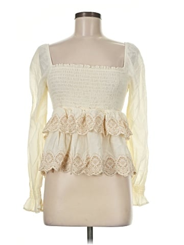 American Eagle Outfitters Long Sleeve Blouse (view 1)