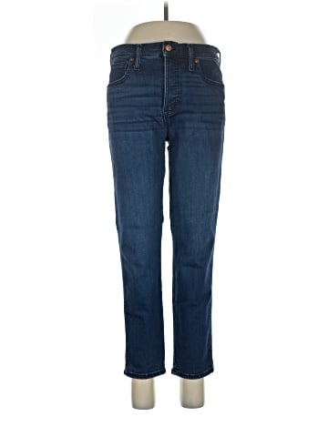 Madewell Mid-Rise Stovepipe Jeans in Dahill Wash (view 1)