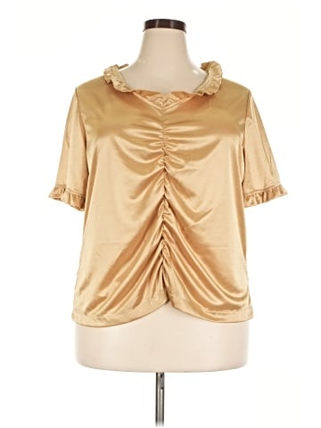 Roaman's Short Sleeve Blouse (view 1)