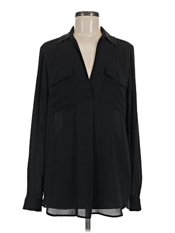 Ann Taylor Long Sleeve Blouse (view 1)