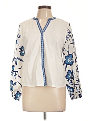 Calypso St. Barth 3/4 Sleeve Blouse (view 1)