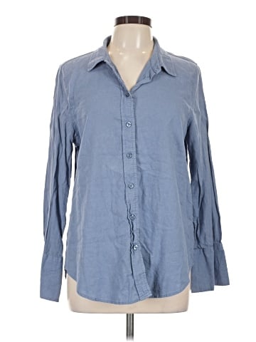 Ellen Tracy 3/4 Sleeve Button-Down Shirt (view 1)