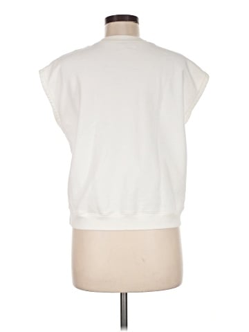 Madewell (Re)sourced Cotton Short-Sleeve Relaxed Sweatshirt (view 2)