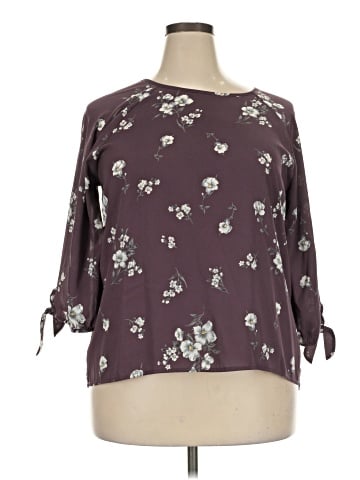 Papermoon 3/4 Sleeve Blouse (view 1)