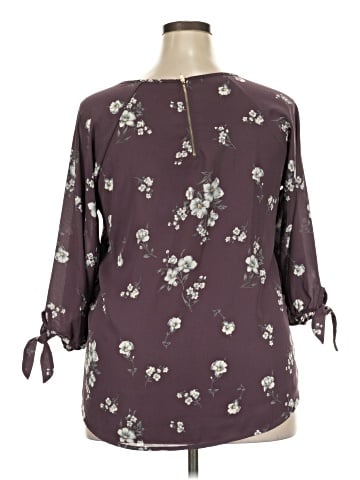 Papermoon 3/4 Sleeve Blouse (view 2)
