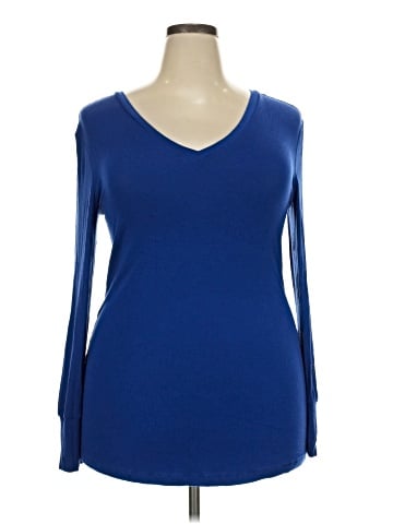 Universal Standard Long Sleeve T-Shirt (view 1)