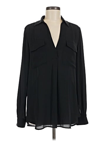 Ann Taylor Long Sleeve Blouse (view 1)